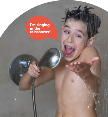 Zanger en ambassadeur Silver Metz maakte een speciale playlist met zijn favoriete liedjes. Dans en zing mee onder de douche terwijl je jouw haren wast én tanden poetst.